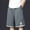 c01Gray, variant on Arnsht (M-5XL) Big and Tall Men's Shorts Casual Elastic Waist Shorts Flat Front Short Athletic Pants with Pockets Gray XXXL