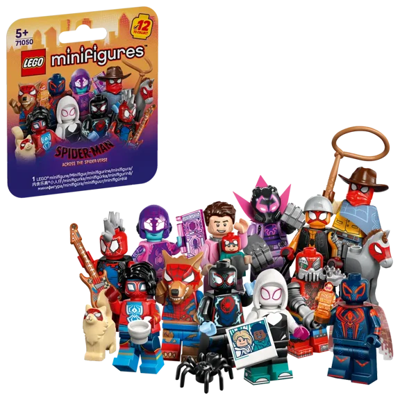 LEGO - Spider-Man Across the Spider-Verse Collectible Minifigures Complete Set of 12 - 71050 (SEALED)