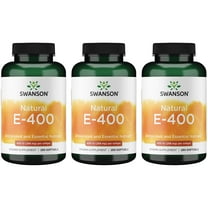 Swanson Natural E-400 400 Iu (268 mg) 250 Sgels 3 Pack