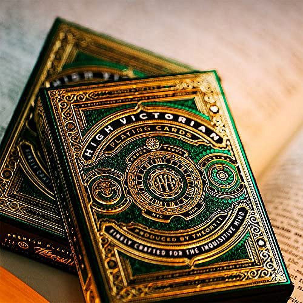 theory11 High Victorian Playing Cards (Green) photo 2