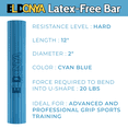 thumbnail image 6 of Eldonya Flex Therapy Bar (Orange+Blue / Medium+Hard) – Resistance Bar for Physical Therapy, Tennis Elbow, Golfer’s Elbow, Tendonitis Relief, Improve Grip Strength, 6 of 12