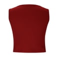 thumbnail image 6 of Jerdar Women's Sleeveless Scoop Neck Ribbed Tank Tops Lightweight Fitted Cami Tee Shirts L, 6 of 7