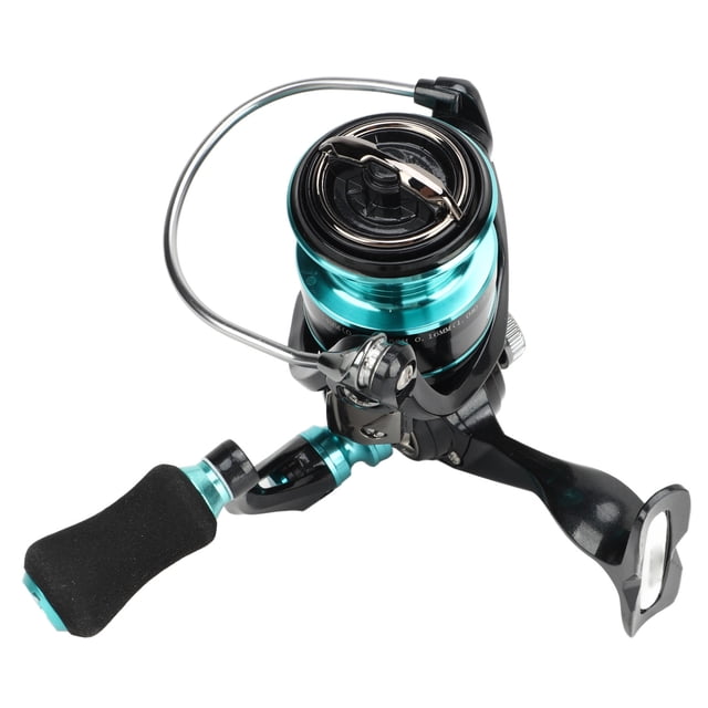Carrete De Pesca, Relación De Alta Velocidad De 5.6: 1 Todos Los Carretes De Pesca De Metal Compacta Compactación De Tazas De Pesca Diagonal De Pesca En Agua Dulce Para Agua