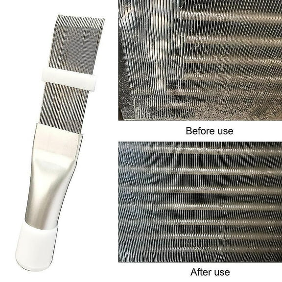 Refrigeration Tool Sheeting Comb Air Conditioning Condenser Cool Brush Evaporator Fins Combing Comb Air Conditioner Fin Cleaner