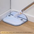 thumbnail image 4 of True & Tidy&Acirc;&reg; TrueClean Spin Mop 2.0 w/Detachable Inner Bucket, Self Standing, Separates Clean and Dirty Water, Foldable Square Mop Head, Triple Jet Stream w/Hidden B, 4 of 9