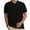 Black, variant on ZZwxWA Mens Henley Shirts Short Sleeve Big and Tall Regular Fit Dress Shirt Basic Pullover Light Weight Business Casual Tops 50% Off Clear