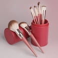 thumbnail image 4 of Estuche de viaje para brochas de maquillaje Ficarrico, bolsa para guardar brochas de maquillaje, a prueba de polvo, para mujer, 4 of 5