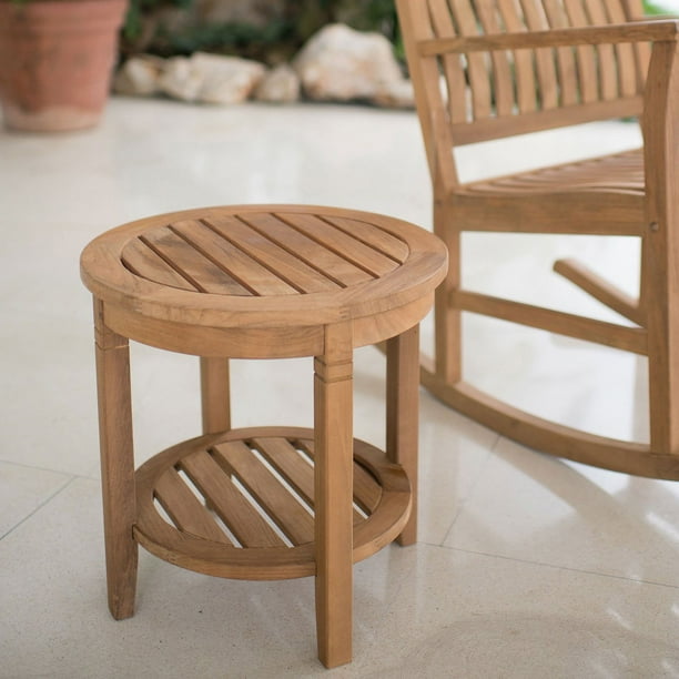 【最終価格・極美品】WTW Teak Side Table サイドテーブル Cambridge Casual Weston Teak Side Table - Samsclub.com