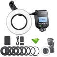 thumbnail image 1 of Flash TTL Macro Ring Godox MF-R76N, 76 W, HSS, 2,4 G, inalámbrico, 1 of 9