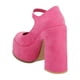 thumbnail image 3 of Zapatillas Mujer Miracol By Mama Lola Tacon Ancho rosa 23.5, 3 of 4