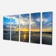 thumbnail image 2 of Beautiful Sunrise and Seashore - Large Seashore Canvas Wall Art, 2 of 3