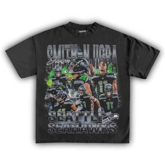 JAXON SMITH-NJIGBA TEE, BOOTLEG PRINT FRONT SHIRT, FOOTBALL FAN SHIRT, UNISEX SHIRT, FOR MEN & WOMEN