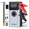 thumbnail image 1 of Arrancador de Batería de Carro 7500A   Portátil Inflador Inteligente 150psi, Powerbank Con Pantalla Digital y Linterna LED, Para Auto/Moto/Camioneta/Bolas (Color Plateado), 1 of 12