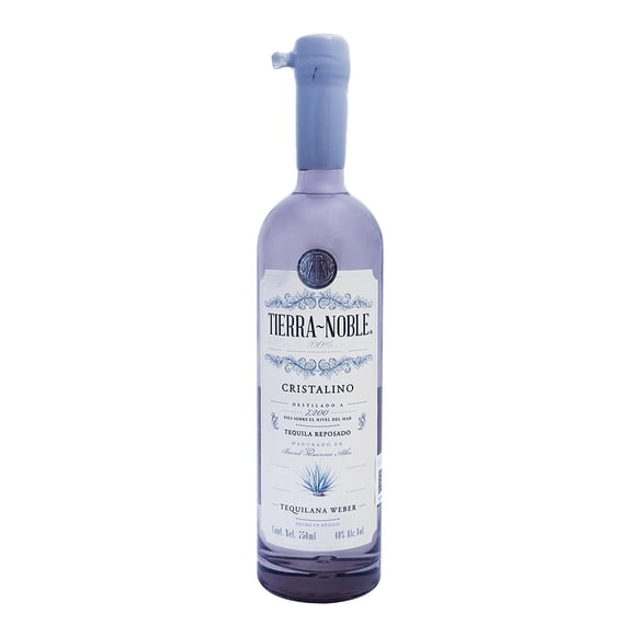 Tequila Tierra Noble Cristalino Paquete de 3 750 ml
