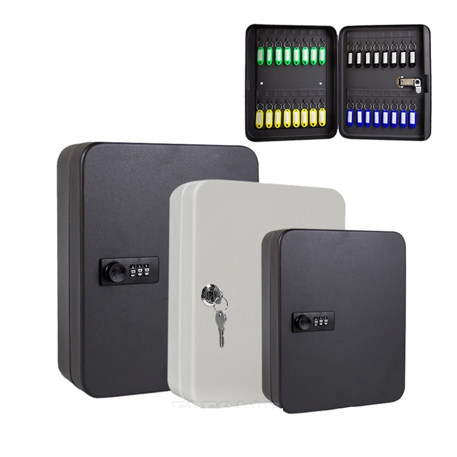 20/28/36 Keys Storage Box Combination Key Lock Multi Keys Classification Organizer Safe Box For Home Office Factory Store ,Prevent Theft