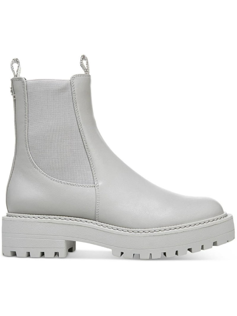 (取寄) サムエデルマン レディース ラグナ Sam Edelman women Laguna Antico Gray Sam Edelman Womens Laguna Leather Chelsea Ankle Booties, Gray