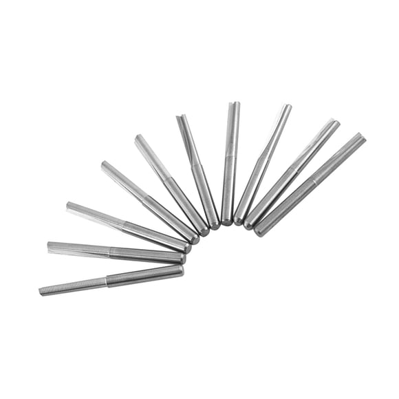Fresa 10 Uds. Herramientas De Corte CNC De Fresa De Extremo De 3,175mm