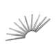 thumbnail image 1 of Fresa 10 Uds. Herramientas De Corte CNC De Fresa De Extremo De 3,175mm, 1 of 7