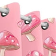 thumbnail image 3 of Mushrooms Pink Curtains Black Out 72 Inch Length Curtains for Sliding Glass Doors Bedroom Living Room 2 Pack, 3 of 6