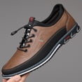 thumbnail image 4 of Men's Lightweight Casual Walking Shoes, Elastic Lace Fashion Daily Sneakers, 4 of 5
