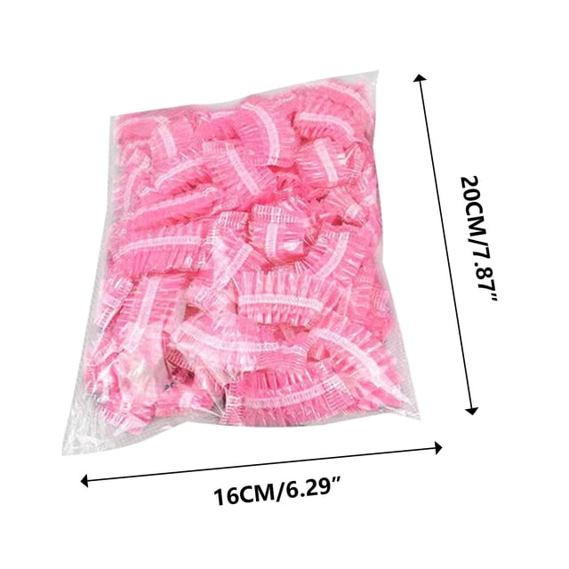 Disposable Shower Caps,100 Pcs Disposable Ear Protector Hair Dyeing Ear Protector for Dyeing Hair Ear Plugs Shower Caps Ear Cover for Hair Dyeing Ear Protector for Shower,Plugs for Ears