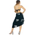 thumbnail image 5 of HAPPY BAY Women's Beachwear Summer Beach Wrap Bikini Wraps Sarong Skirt Bathing suit Swimsuit Swim Cover ups for Swimwear Coverups Women One Size Black, Dolphin, 5 of 5