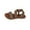 Brown, variant on Utoimkio Slide Sandals for Women Summer Ladies Shoes Flat Heel Open Toe Sandals Casual Women's Sandals