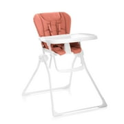 Joovy Nook High Chair, Compact Fold, Swing Open Tray, Coral