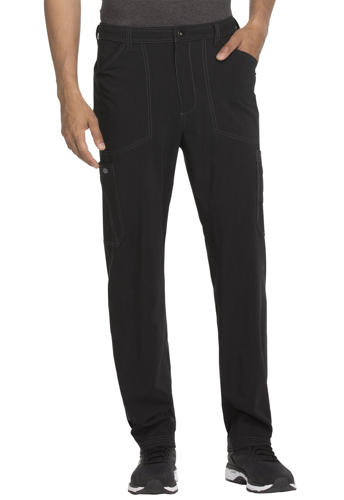 Dickies Dickies Advance Men Scrubs Pant, Straight Leg Zip Fly Cargo