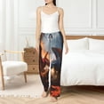 thumbnail image 4 of Daiia Lava Dragon Pattern Women's Sleep Pant with Pockets and Drawstring,Pajama Pants-Large, 4 of 6