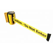 Tensabarrier Belt Barrier, Yellow,Belt Color Yellow 896-STD-35-MAX-NO-YAX-C