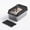 Black (23.6" x 15.7" x 11.8"), variant on GOCAPTAIN Cat Litter Box Litter Box – XL Stainless Steel High Sided Enclosure with Lid, Splash-Proof, Non-Stick, Metal Tray Includes Scoop – for Cats & Kittens - Black (23.6" x 15.7" x 9.8")