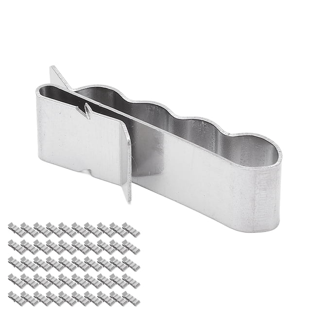Abrazadera para cables fotovoltaicos, 50 piezas, clips para gestión de cables, clips para gestión de cables, clips para cables de alambre, diseño revolucionario
