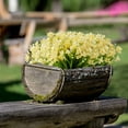 thumbnail image 6 of 12 Bundles Artificial Daffodil Flowers for Outdoors Fake Flowers Greenery No Fade Faux Plastic Plants for Decoration Outside UV Resistant Home Garden Porch Window Box Decorating(Yellow), 6 of 6