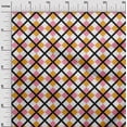 thumbnail image 2 of oneOone Cotton Poplin Twill Medium Pink Fabric Argyle Check Sewing Fabric By The Yard Printed Diy Clothing Sewing Supplies 56 Inches Wide, 2 of 2