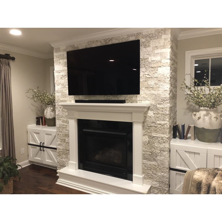 AirStone Birch Bluff Faux Stone Primary Wall Tile to Cover 8