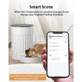 thumbnail image 2 of PAPIFEED Automatic Cat Feeder with APP : WiFi Pet Smart Dry Food Dispenser with Alexa & Scene Missions,Timed Auto Pet Feeder Up to 10 Meals Per Day for Cats Rabbits & Small Dogs (1, 2 of 7
