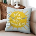 thumbnail image 4 of oujbsfw You Are My Sunshine Pillow Covers, 4 of 7