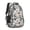 Skull and Pumpkin, variant on Skull and Flower Gothic Pattern Cute School Backpack Bag with Padded Back and Adjustable Shoulder Straps 16.9 X 12.6 X 5.9 Inches