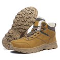 thumbnail image 2 of NOKIO Men'S Snowshoeing Fleece-Lined Boots Men'S Snow Boots Men'S High Top Snow Boots Fashion Casual Trainers Breathable Flat Casual Shoes Winter Padded Warm Men'S Boots Men'S Winter Hiking Boots, 2 of 5