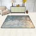 thumbnail image 3 of SKYSONIC Beautiful Snowflake Christmas Area Rug Carpet for Living Room Bedroom 48"x63" Light Weight Polyester Fabric, 3 of 6