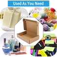 thumbnail image 7 of 50 Pack Small Corrugated Cardboard Boxes for Packing and Mailing, Literature Mailer (Internal Size: 6x4x1 Inch), 7 of 7