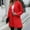 Red, variant on JNGSA Womens 2023 Fashion Fall Lapel Collar Buttons Blazer Jackets for Women Business Casual Long Sleeved Medium Length Coat Black L