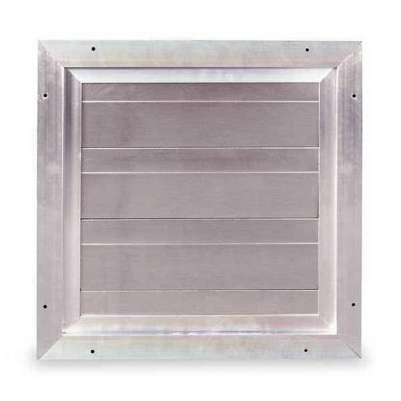 Dayton Damper,Backdraft,Wall Mount,22-3/4 In Sq 5NKN5