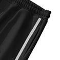 thumbnail image 5 of sususu Winter Pants for Men,Men's Contemporary Patchwork Drawstring Sweatpants Flexible Casual Trousers With Multiple Pockets For Everyday Wear Comfort - Black, 5 of 7