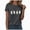 Grey, variant on TOWED22 Halloween Ghost Shirt for Women Fall Spooky Season Graphic Short Sleeve Autumn Tops Blouse(Yellow,XXL)
