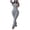 Light Gray, variant on Two Piece Sets For Women Summer Contrast Binding Backless Crop Tank Top and Flare Pants Lounge Sets Tracksuit Women's Sleeveless Gym YogaOutfit Yellow M