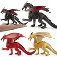 thumbnail image 2 of Stone Dragons Toy Figure Realistic Dinosaur Model Birthday Gift Toys, 2 of 6