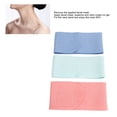 thumbnail image 4 of Parche Antiarrugas ANGGREK para El Cuello Gel Lavable Azul Rosa Cian 3 Piezas, 4 of 7