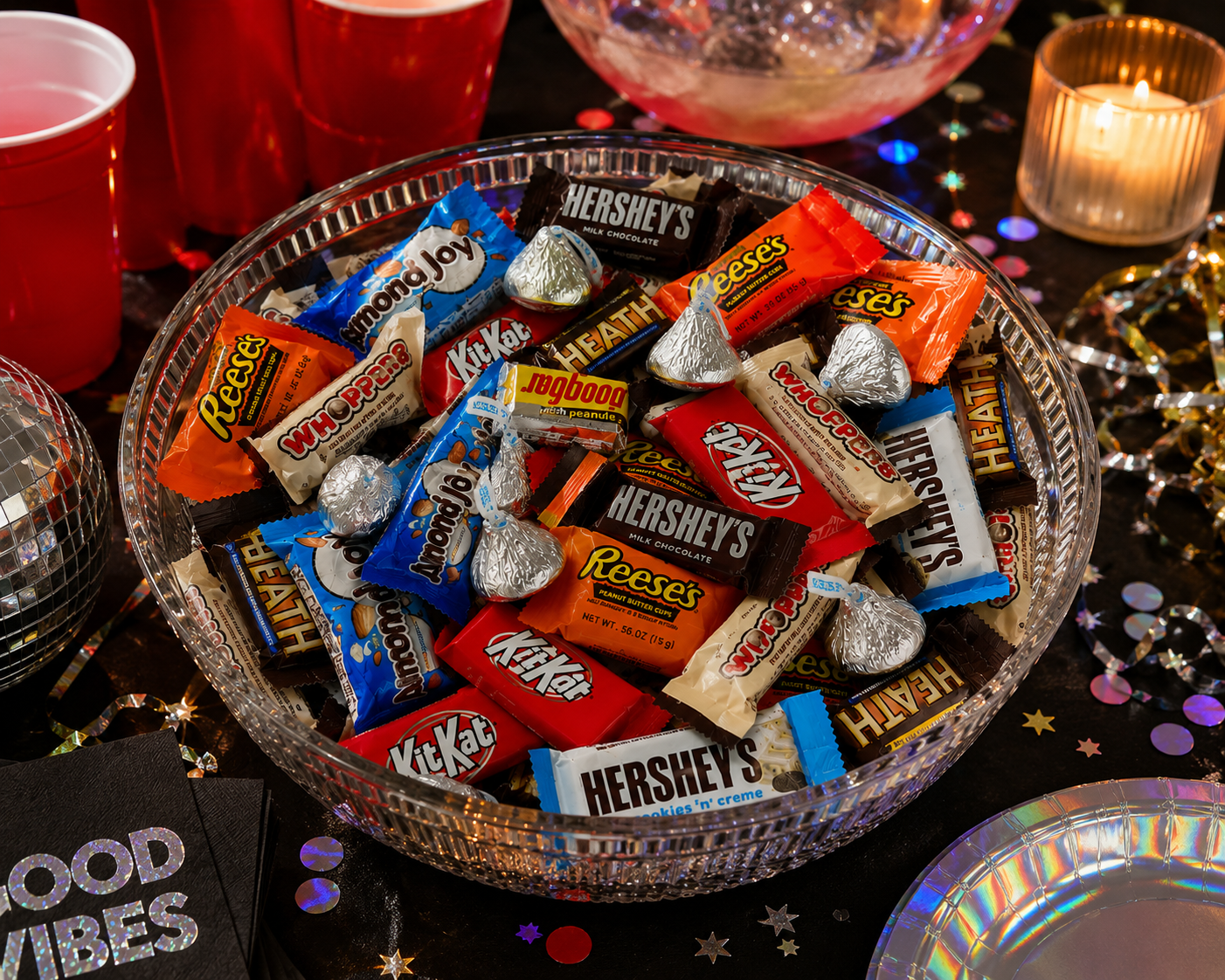 Chocolate Party Favor Candy Mix - 16 lb Pinata Stuffers Candy Bulk - Goodie Bag Stuffers for Kids Party Favors - Chocolate Candy Variety Pack Bulk - Bulk Candy Individually Wrapped